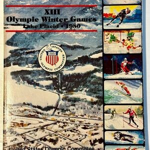 1980 Winter Olympic Games Book